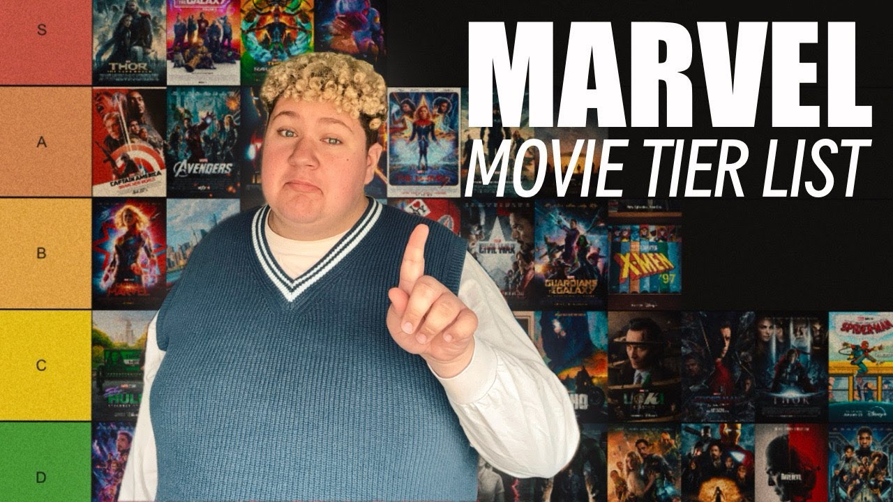 I made a MARVEL movie tier list...