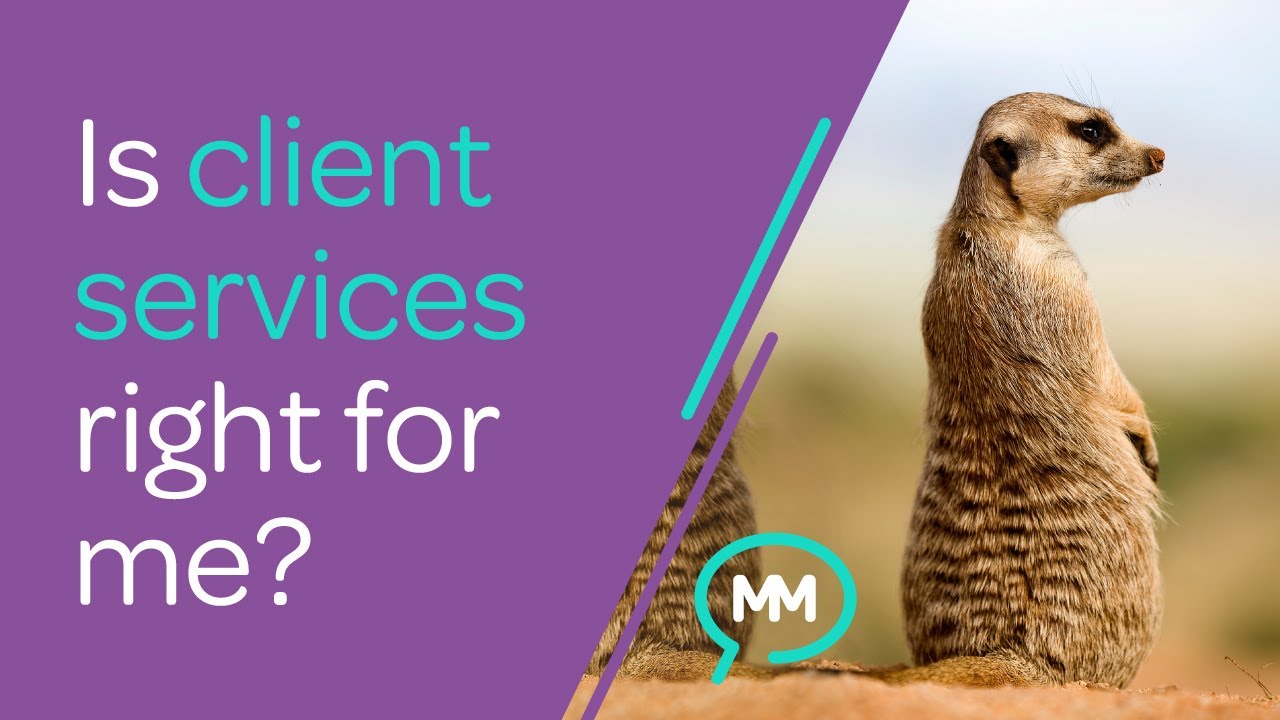 Should I go into MedComms Client Services?
