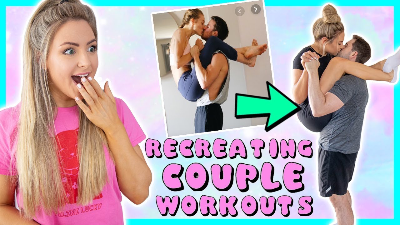 We Tried Recreating Cute Couple Workout Goals ! Success Or Disaster !