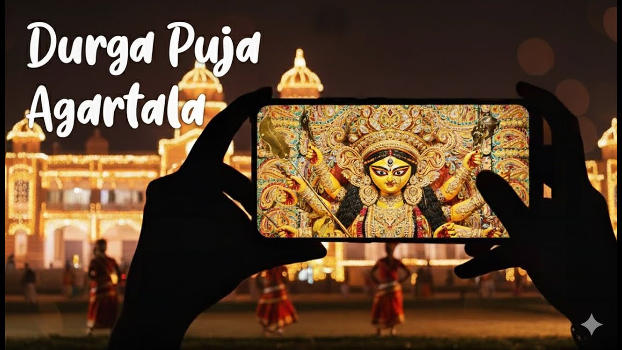 ✨Durga Puja 2025 - Agartala ✨| SomBaBaOfficial |