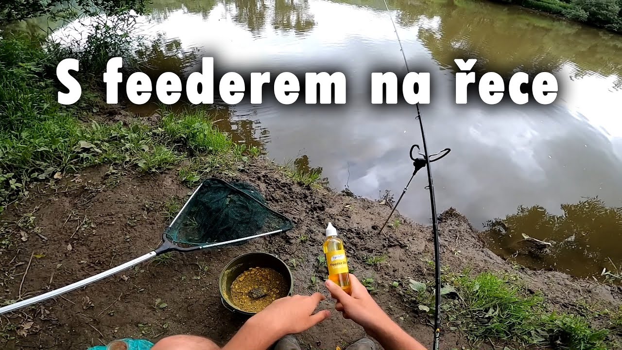 S feederem na řece. Chytání po povodních. Jak mít více záběrů ? Lov ryb na řece.