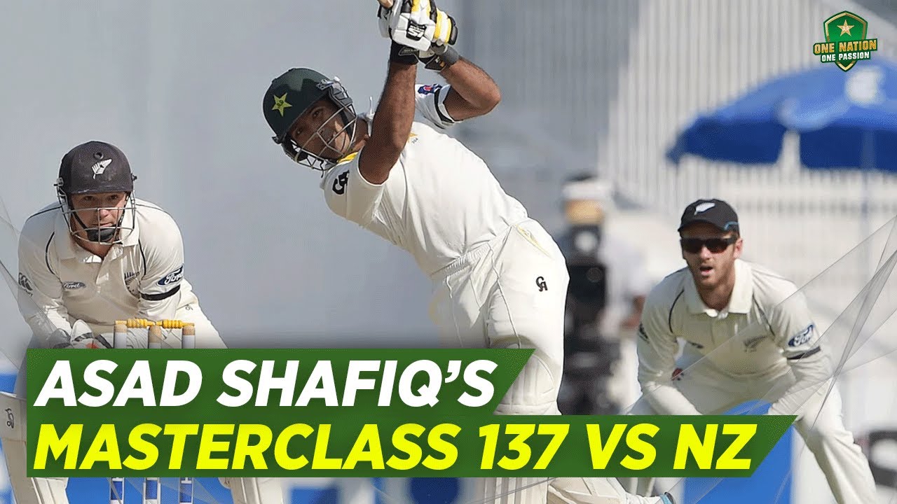 Masterclass by Asad Shafiq: 137 Runs in 2nd Inning | 3rd Test vs New Zealand in 2014