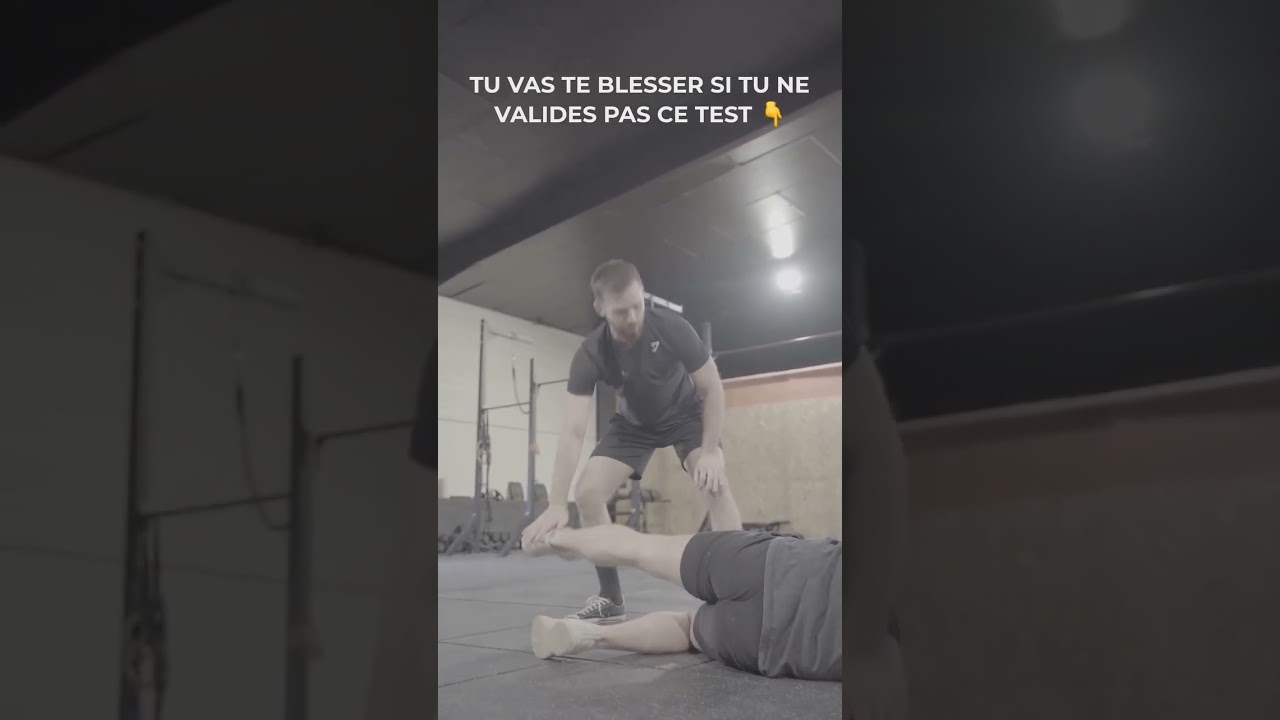 Test de force du moyen fessier 👇