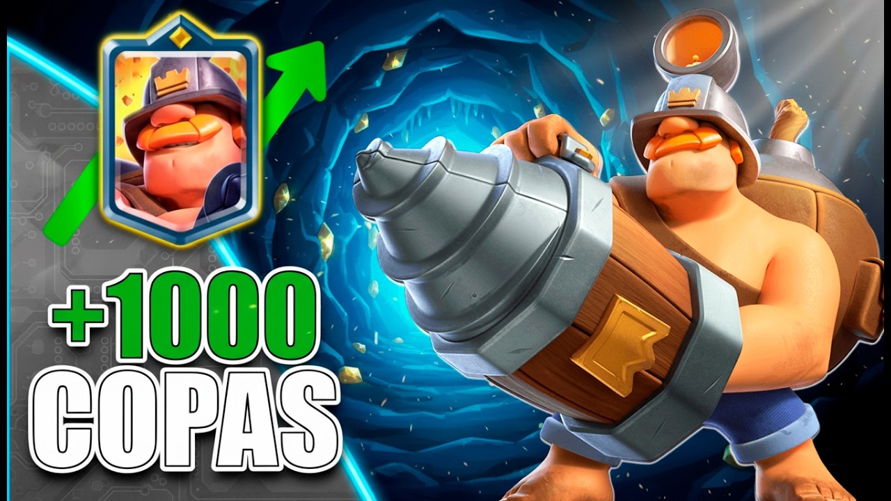 Este mazo 2.6 con Gran Minero está roto para subir copas 🏆