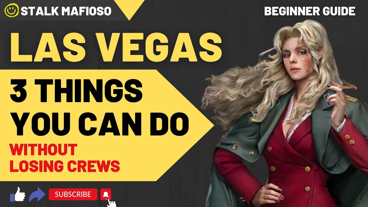 Las Vegas 3 Things you can do without Losing Crews Mafia City X Black Lagoon