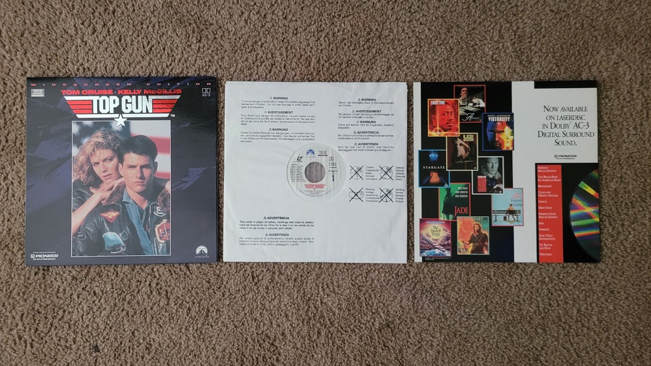 Opening To Top Gun 1986 (1995 AC-3 Laserdisc)