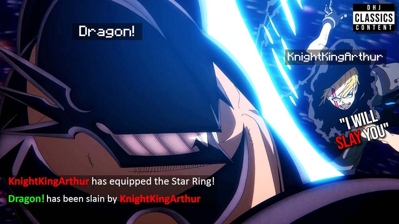 ARTHUR VS DRAGON HAD HANDS OUTTA THIS WORLD