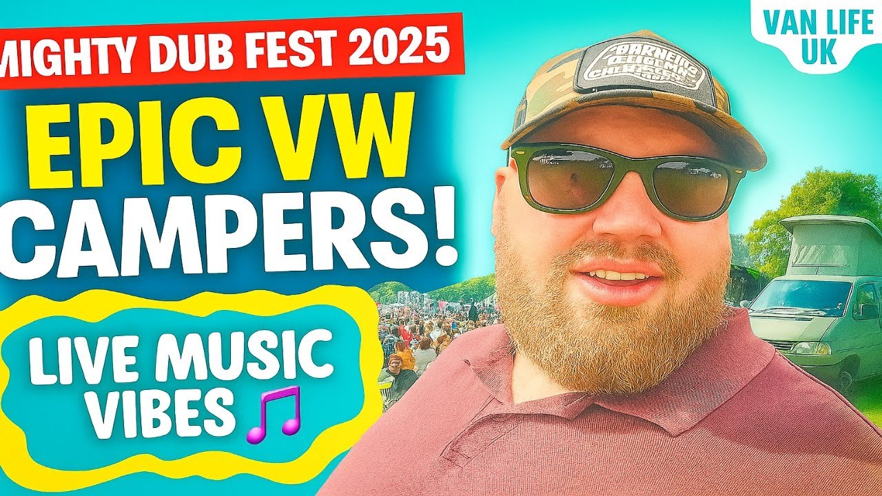 “Epic VW Campers & Live Music at Mighty Dub Fest 2025 | Van Life UK Adventures!”