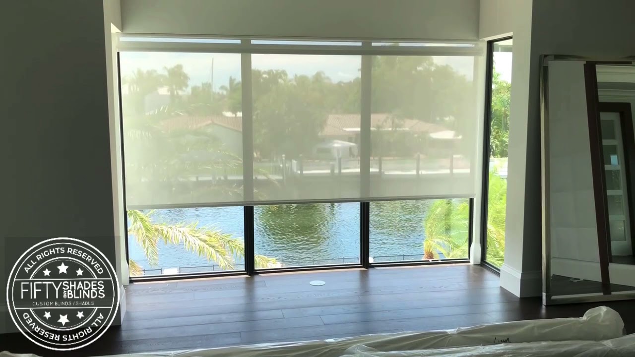 Fifty Shades and Blinds - Five Percent Solar Shades