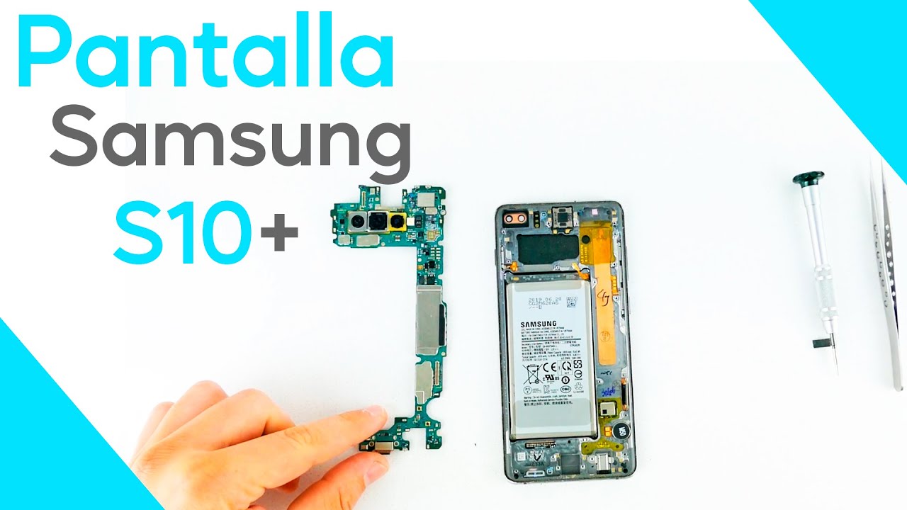 Cómo REPARAR la pantalla de Samsung Galaxy S10 Plus 💥