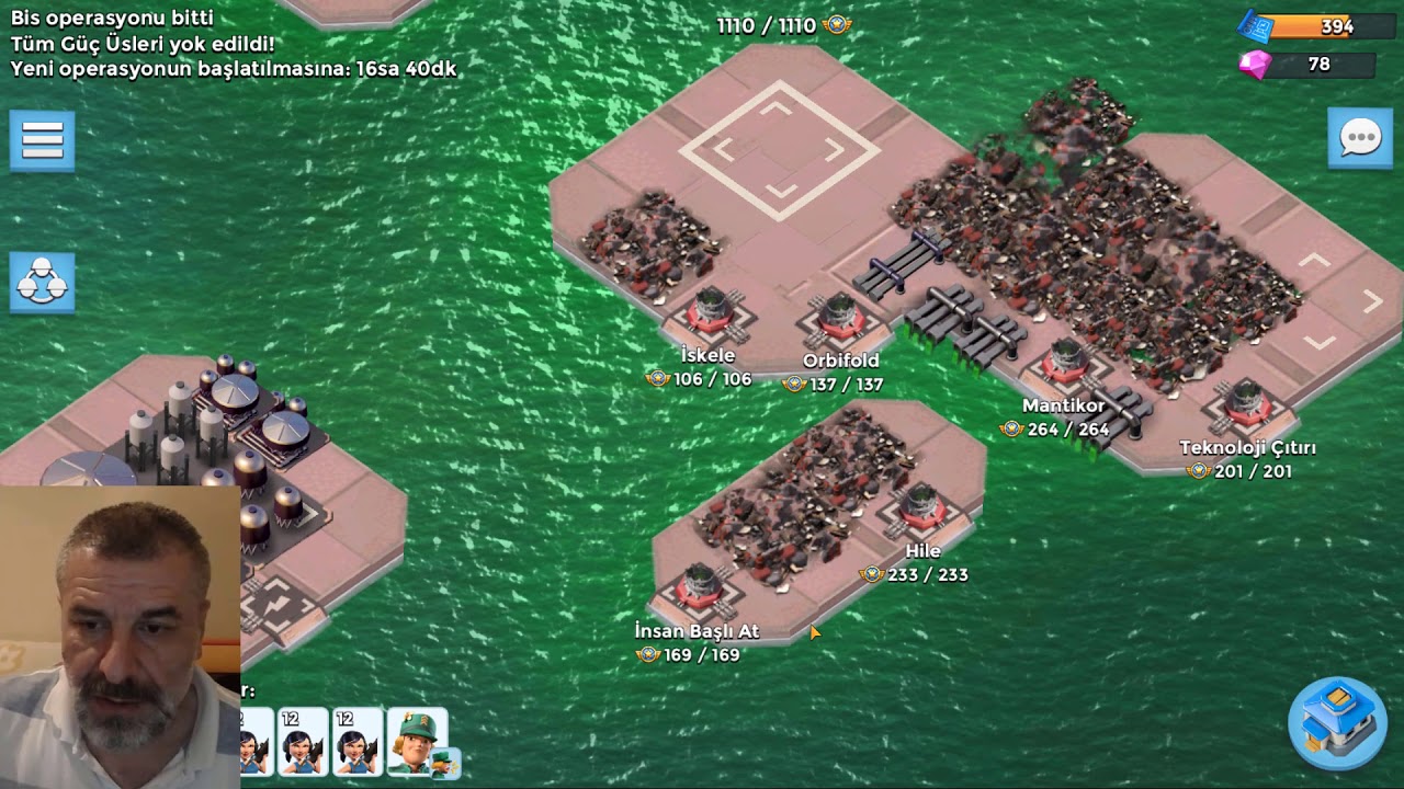 Bis Operasyonu Operation Curtain Call Boom Beach Türkçe Eğitim