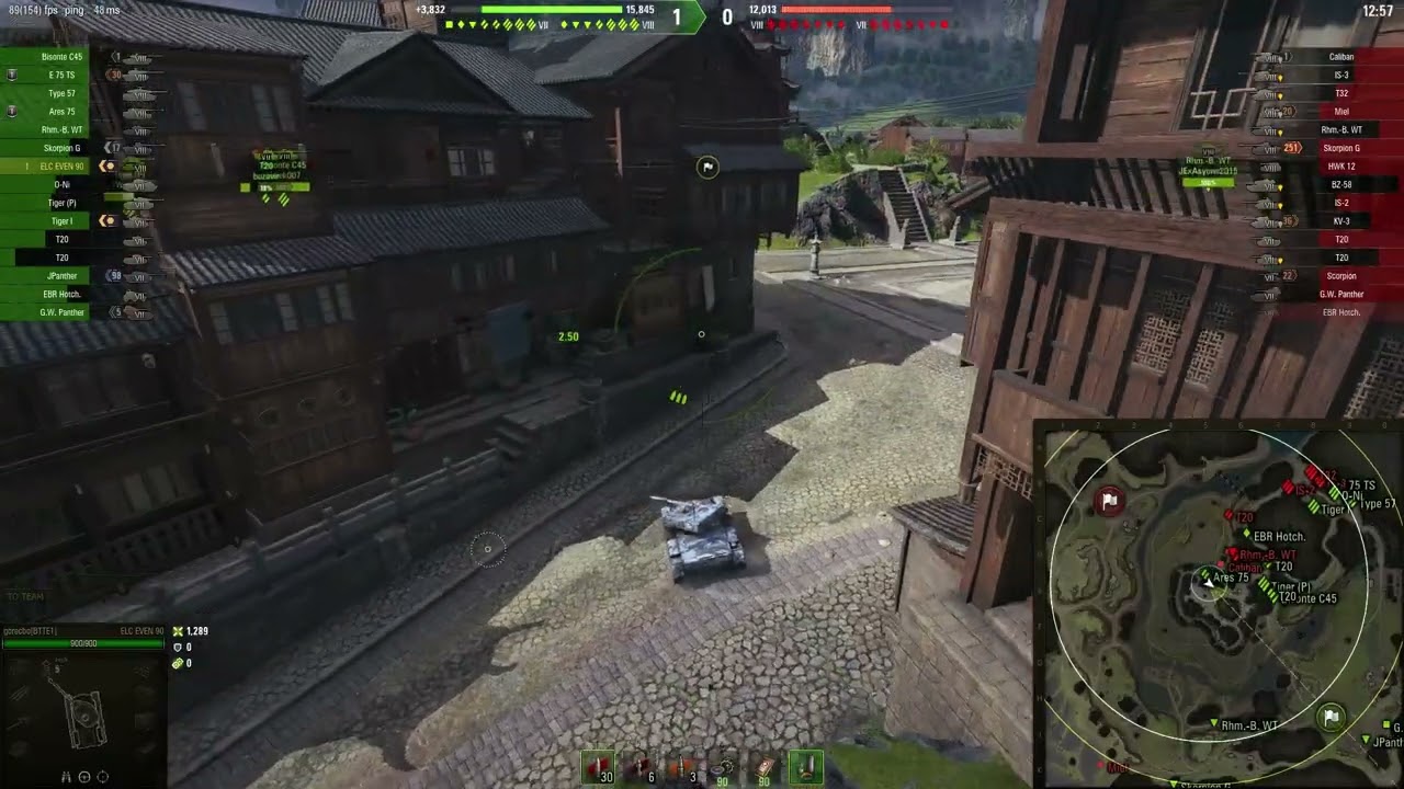 ELC top damage in both teams