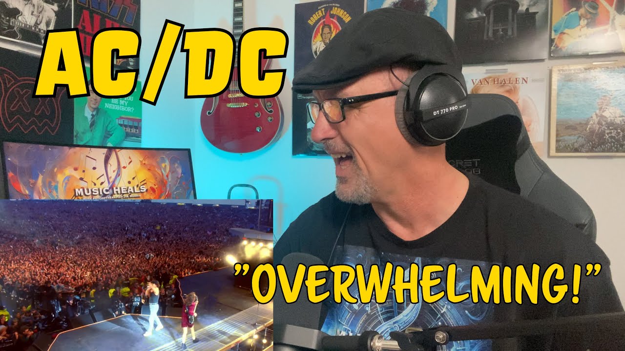 Psychotherapist's Euphoric Reaction to AC/DC - Thunderstruck