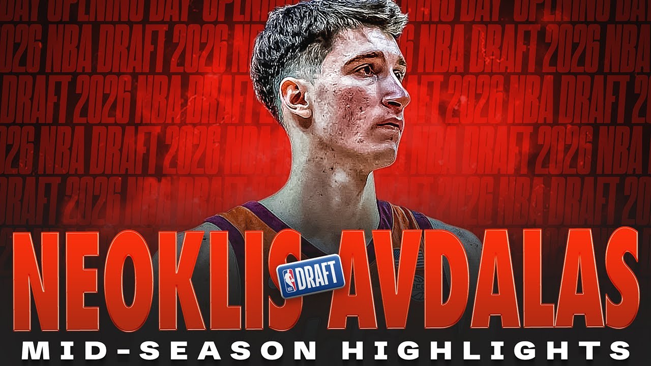 Virginia Tech freshman Neoklis Avdalas Mid-Season Highlights | 2026 NBA Draft
