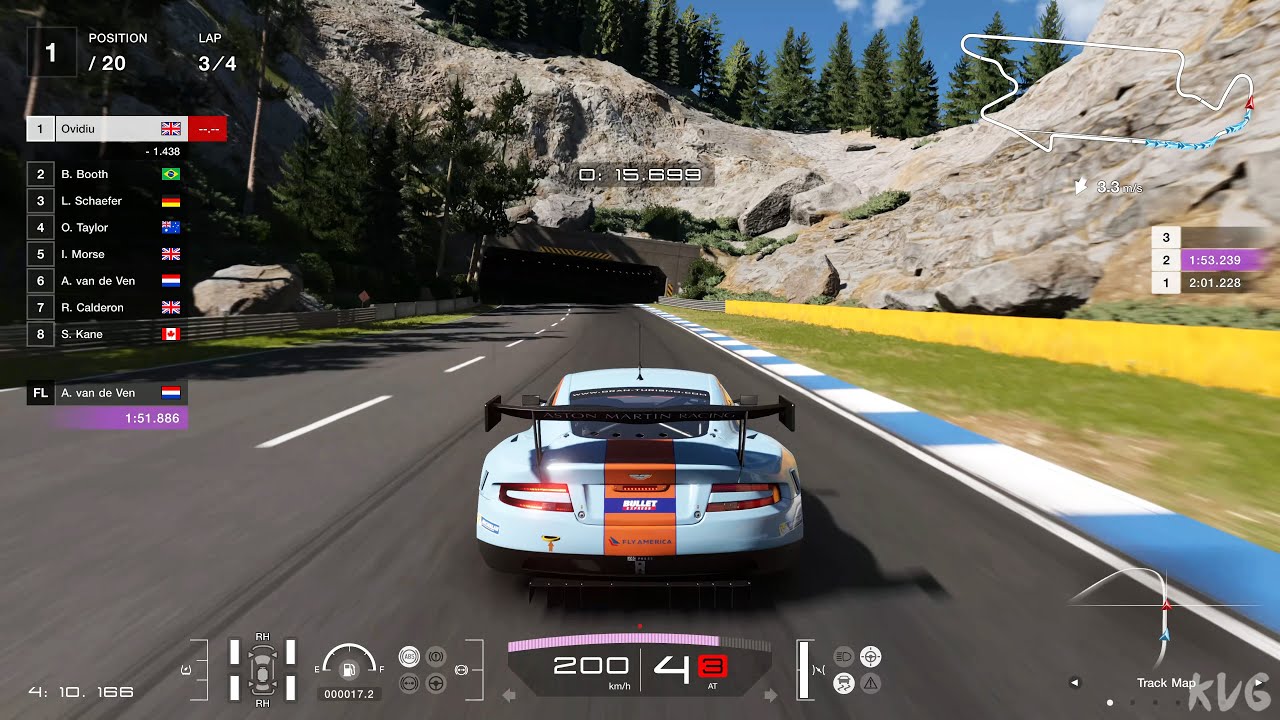 Gran Turismo 7 - Aston Martin DBR9 GT1 2010 - Gameplay (PS5 UHD) [4K60FPS]