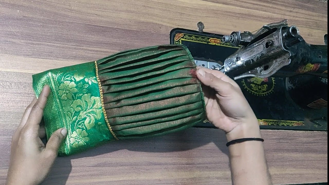 Most trending puffy sleeves design | Sleeves design cutting and stitching with stitching ground |
