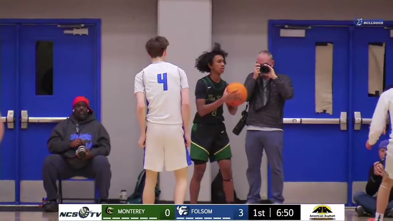 Monterey Trail vs Folsom High School Boys Basketball LIVE 1/4/25 @ Folsom HS