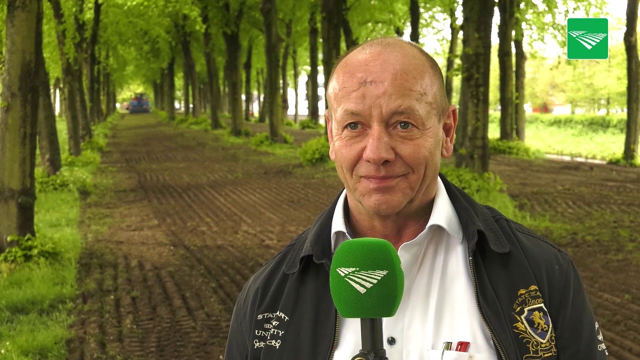 Boeren herstellen Malieveld na protesten