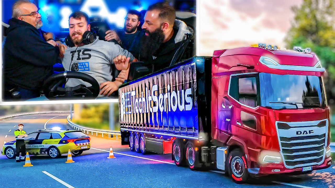ΚΟΛΛΗΣΑΜΕ ΣΤΗΝ ΕΘΝΙΚΗ! | Euro Truck Simulator 2 |#30| TechItSerious