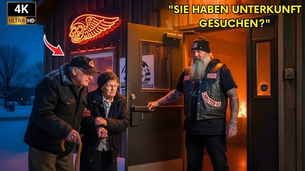 Wir können nicht mehr laufen, dürfen wir bleiben？– das alte Ehepaar staunte als Hells Angels hal