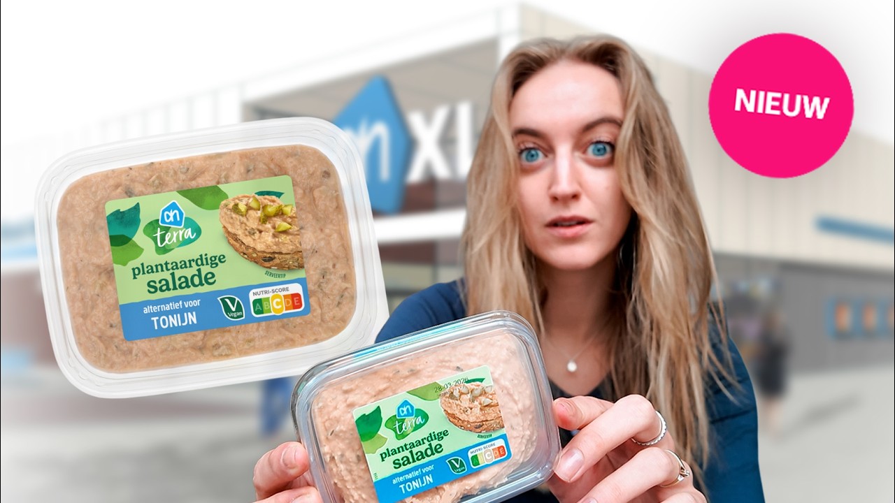 nieuwe producten proeven uit de supermarkt... 🤔 vegan taste test