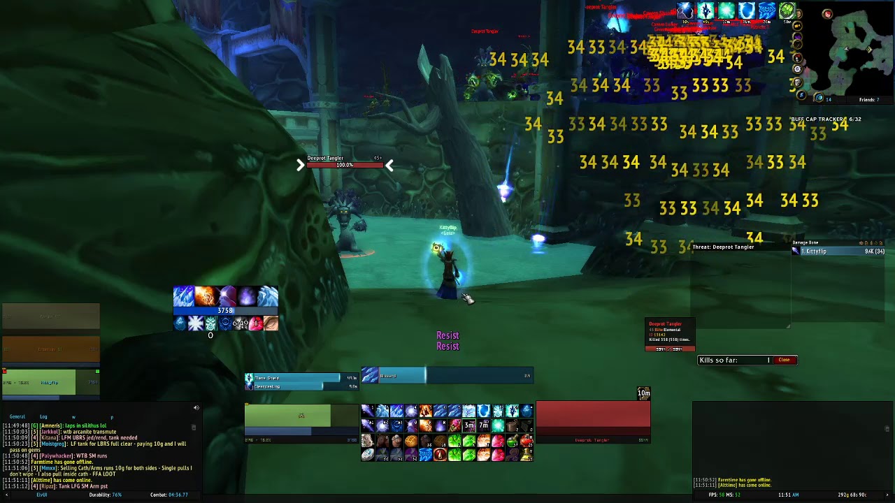 Maraudon 1 pull 180-200 mobs for beginners