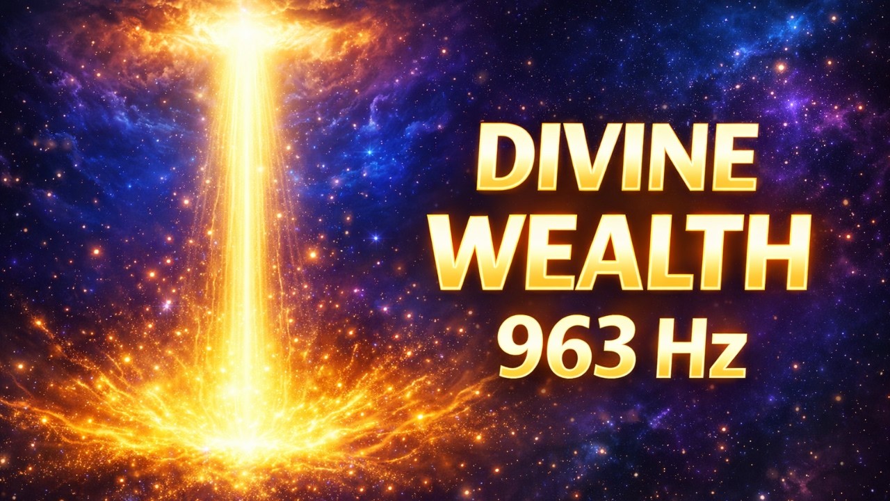 963 Hz Divine Wealth Frequency ✨ | Activate Higher Abundance & Prosperity Energy