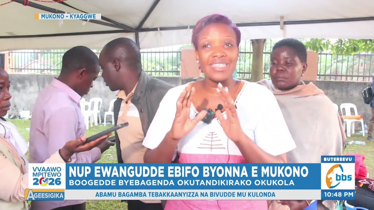 NUP Ewangudde Ebifo Byonna e Mukono , Boogedde Byebagenda Okutandikirako Okukola