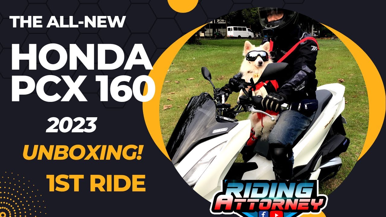 The ALL-New HONDA PCX 160 2023 | UNBOXING | FIRST RIDE!!