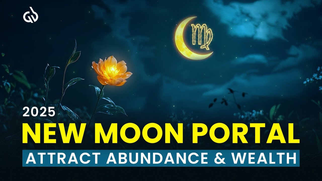 Virgo New Moon Portal (August 2025): Virgo Energy to Attract Abundance & Wealth, Manifest Now!