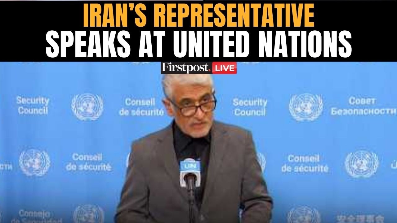 US Iran War LIVE: Iran's Permanent Representative to United Nations Speaks with Reporters |Firstpost