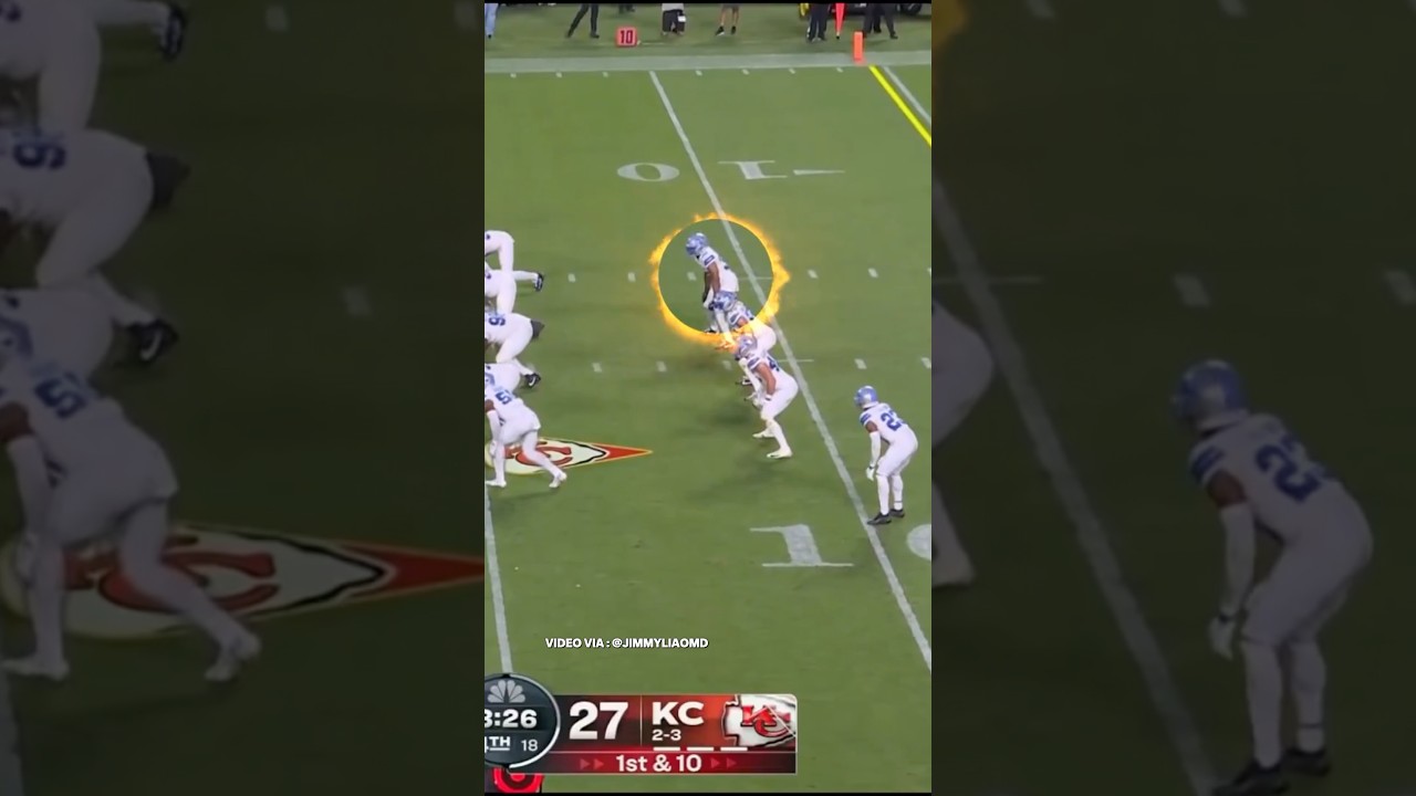 This was one of the plays that upset Brian Branch during Lions vs. Chiefs 😬