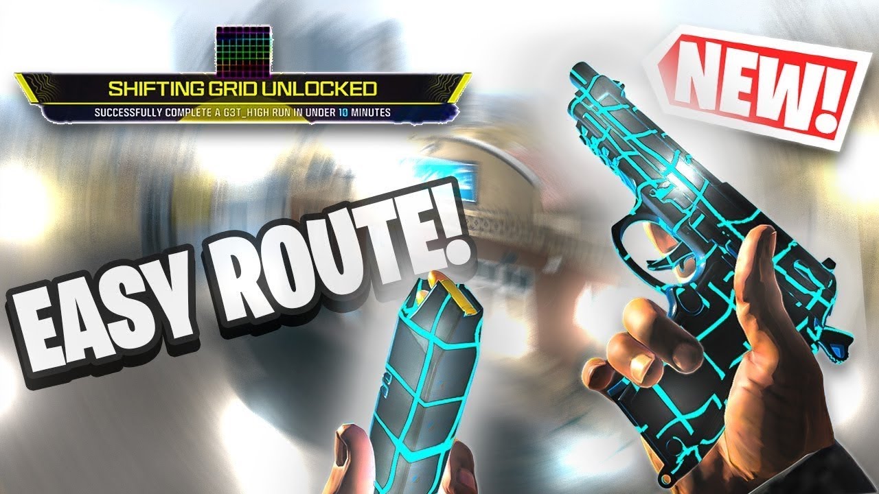 Get higher Map in Under 10 Minutes Unlock Shifting Grid Camo MW3