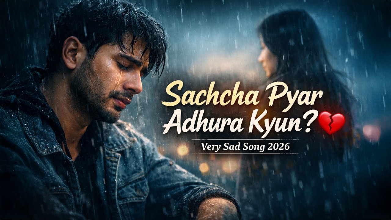 Tere Bina Aadhura 💔 | Heart Touching Sad Song 2026 | Emotional Hindi Love Song/ Very Painful Breakup