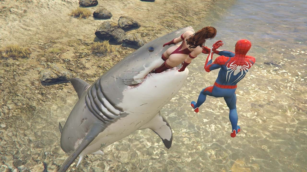 Spider Man Crazy - GTA 5 Spider Man Compilation # 9