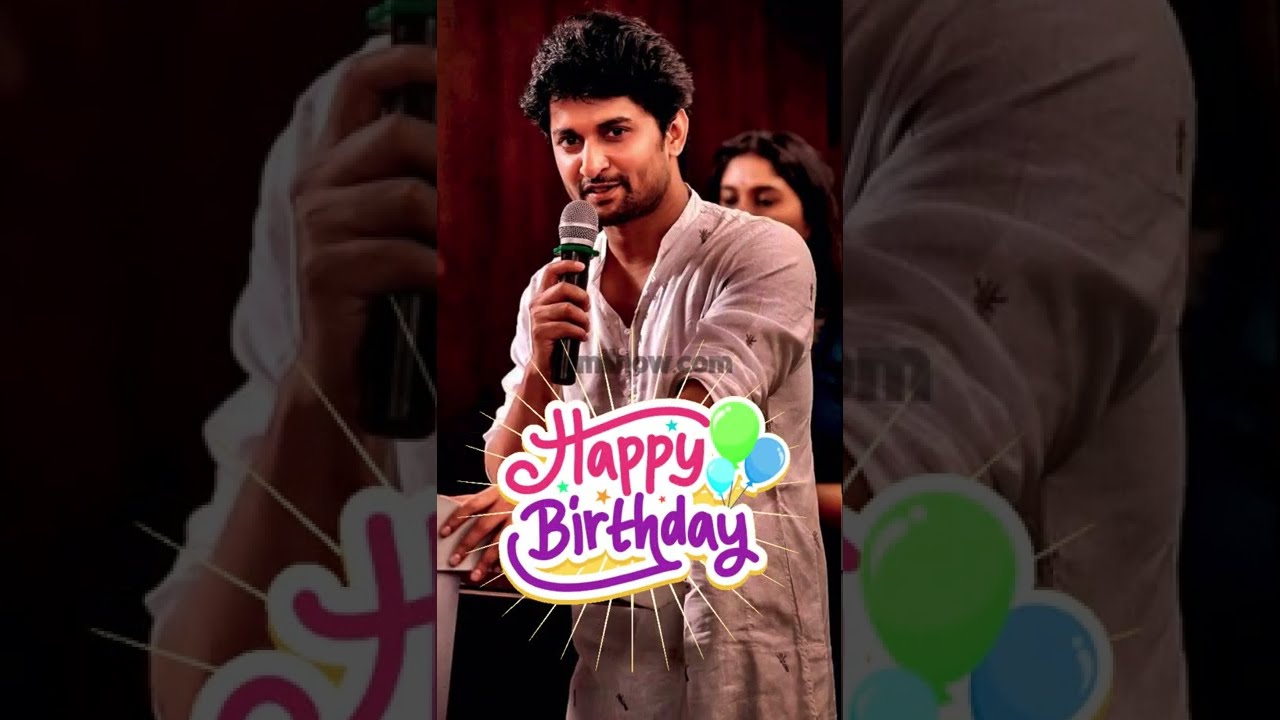 Happy Birthday to NaturalStar #Nani  #HappyBirthdayNani #HBDNani
