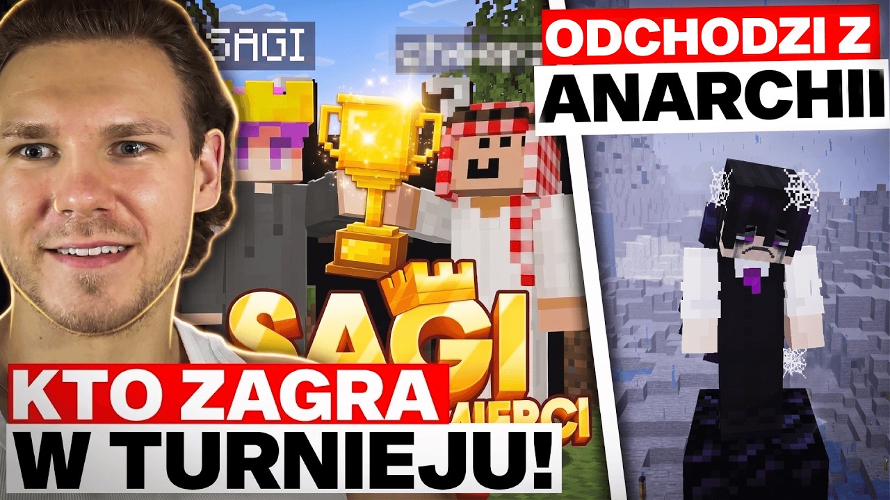 TEN GOŚĆ WYGRA IGRZYSKA SAGIEGO O 100.000 ZŁ XD (SZERY ODSZEDŁ Z ANARCHII SMP, SCAM SERWERY DISCORD)