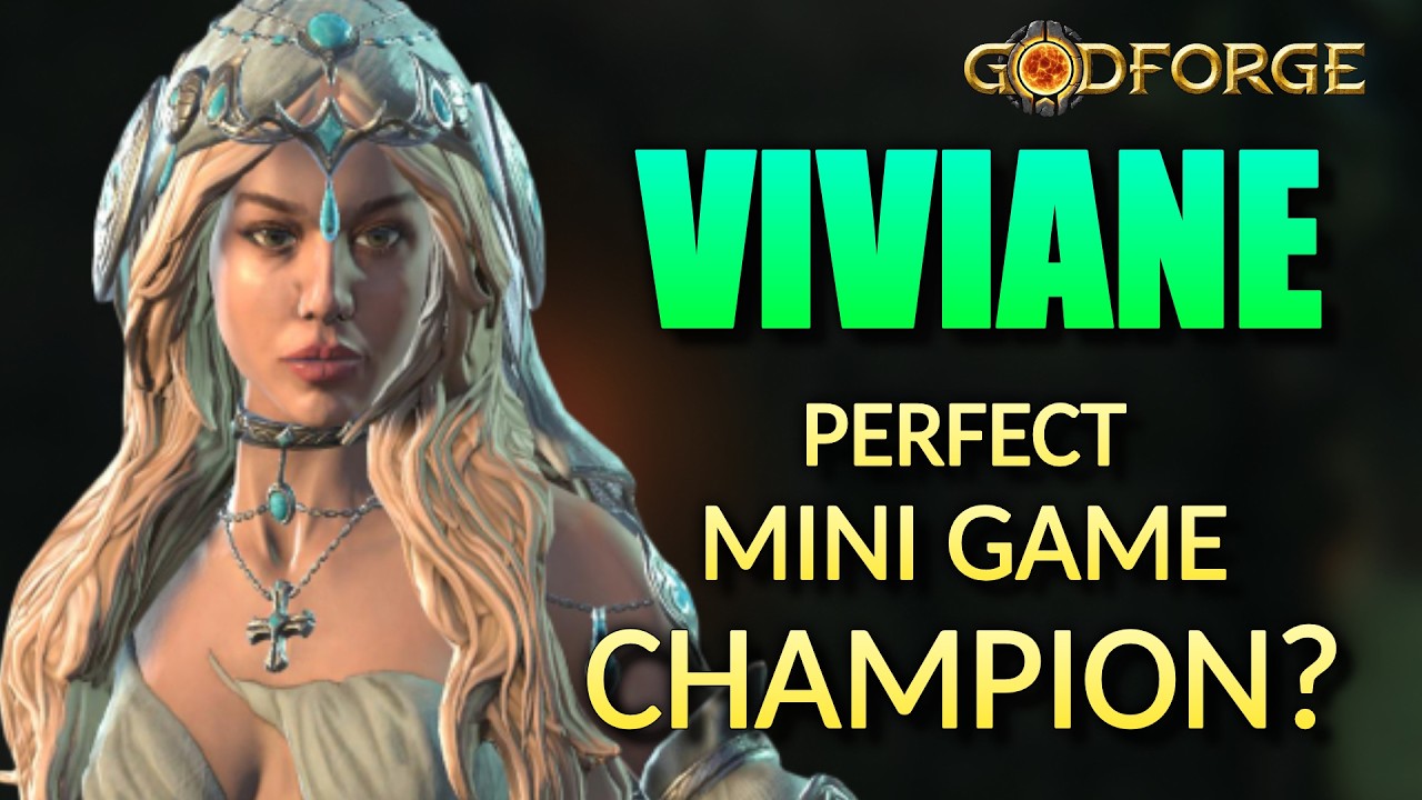 Вивиан — усилитель баффов и королева атак союзников 👑 | Обзор чемпиона Godforge перед запуском игры