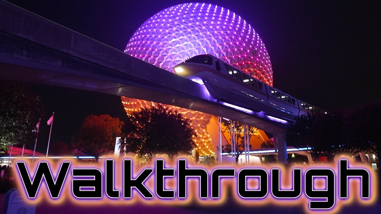 Disney World Walkthrough | Epcot During Extended Evening Opening | Low Crowds | 4K Disney POV