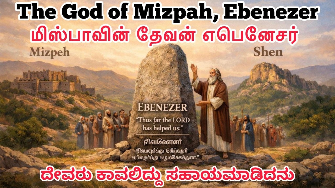 #christianmessages #awchosur | மிஸ்பாவின் தேவன் எபெனேசர் | REV : PAUL PRABHU