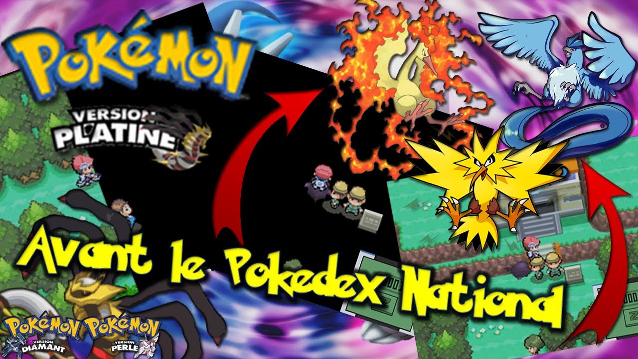 CAPTURER Artikodin Sulfura & Electhor avant l'obtention du Pokédex National | Pokémon Platine GLITCH