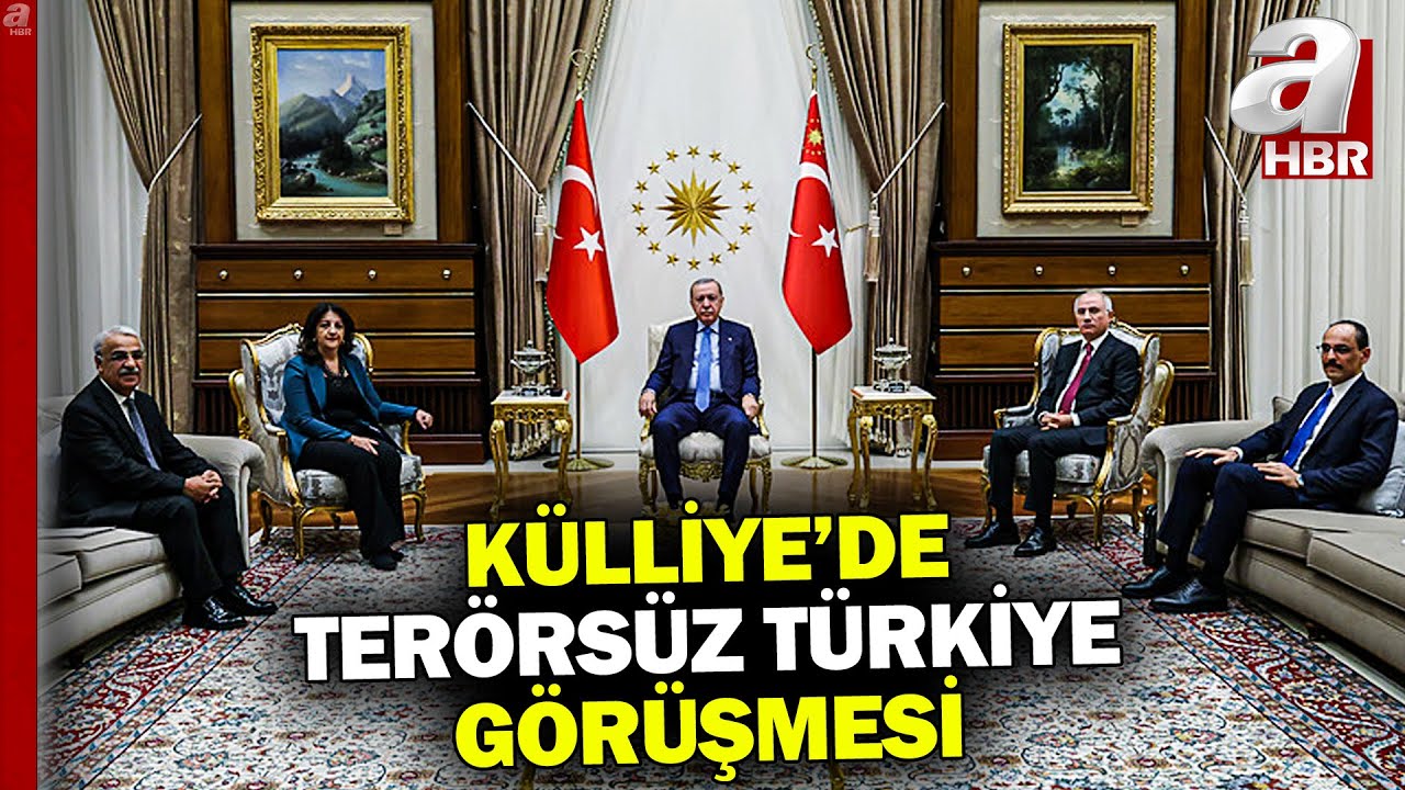 Başkan Erdoğan DEM Parti İmralı heyetini kabul etti | A Haber