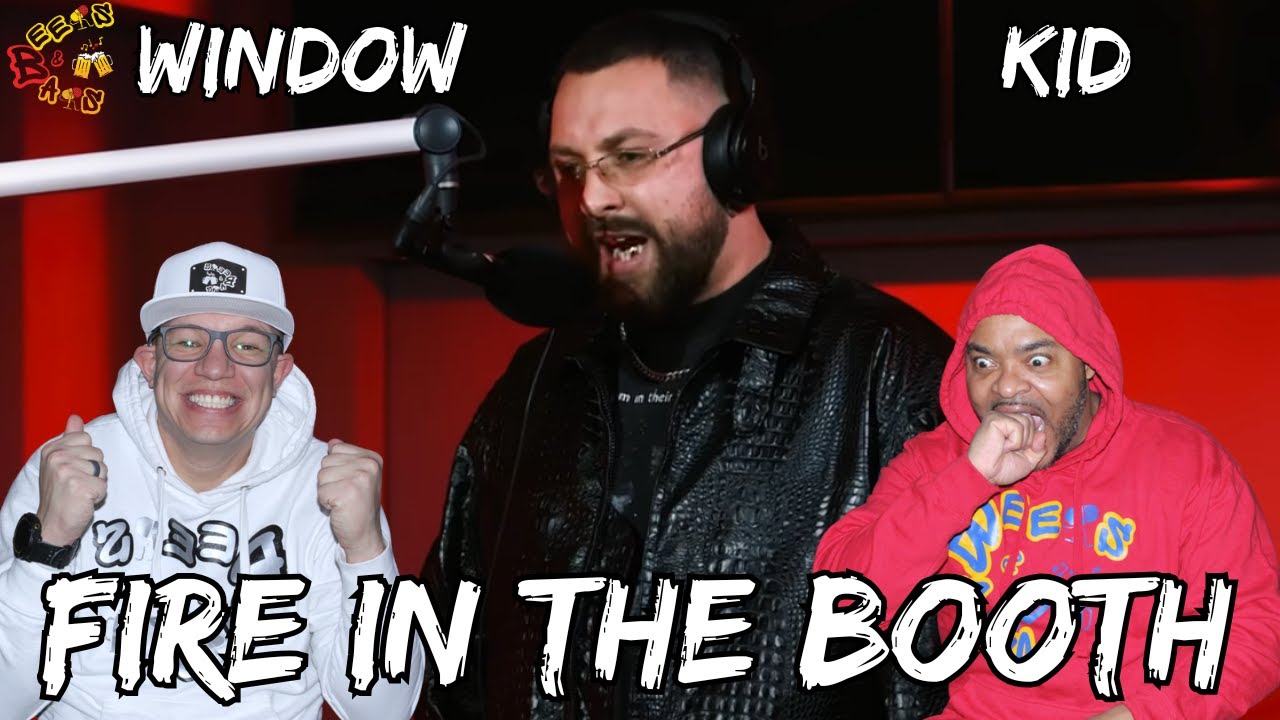 DAMN!! THIS DUDE WENT IN!!! | Americans React to Window Kid - Fire in the Booth