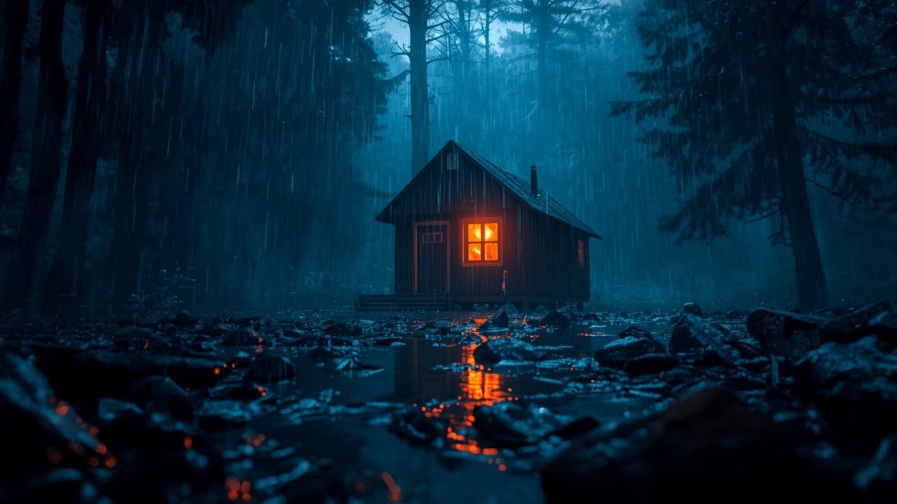 Beat Insomnia Tonight 🌧️ Heavy Rain Sounds for Sleeping & Relaxing
