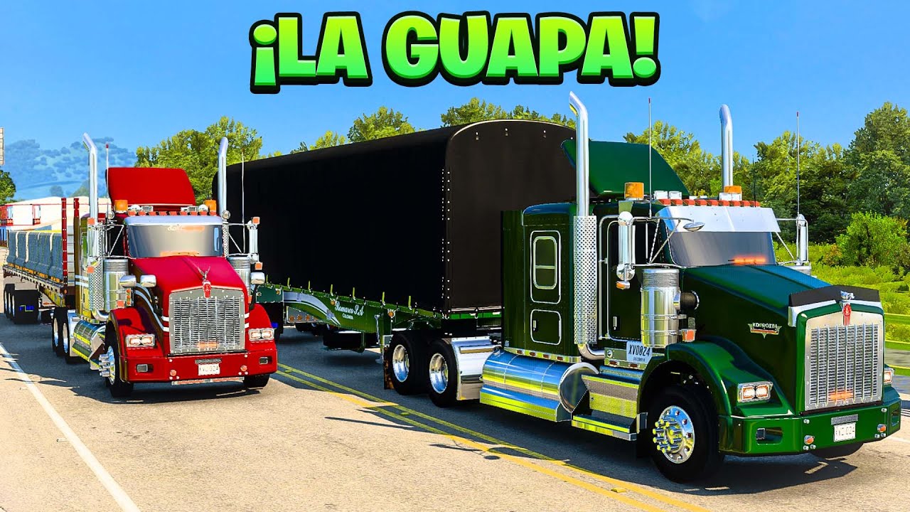 CARAVANA CON ¡ALEX TABORDA Y SU GUAPA! | American Truck Simulator