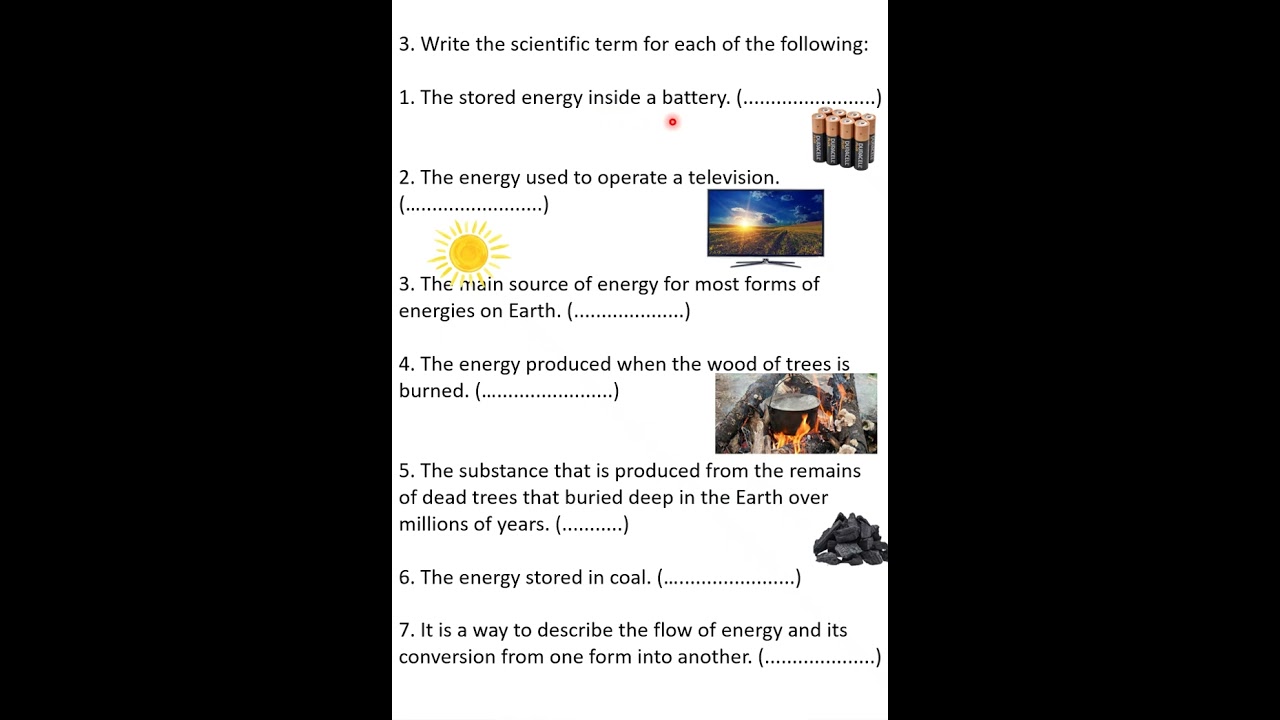 Science - Grade 4 -- Concept 3.1 Lesson 2 حل أسئلة المعاصر ساينس رابعة ابتدائي الترم الثاني