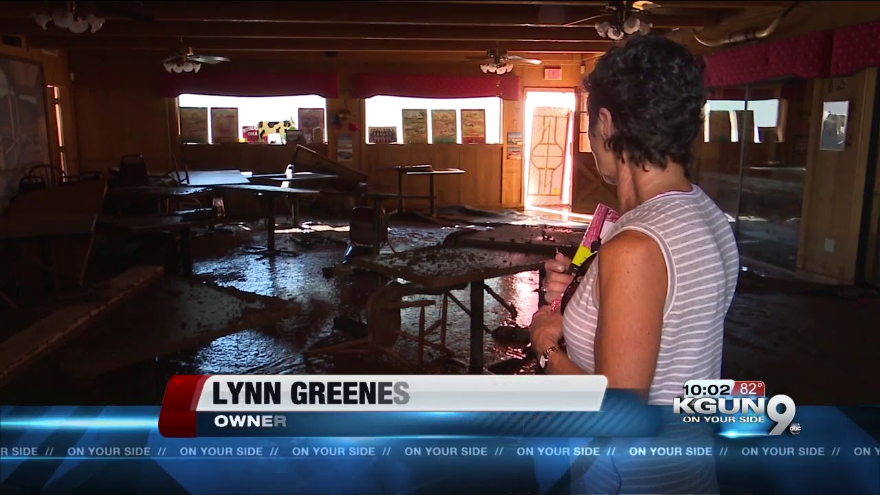 Severe storms damage Cow Palace in Amado