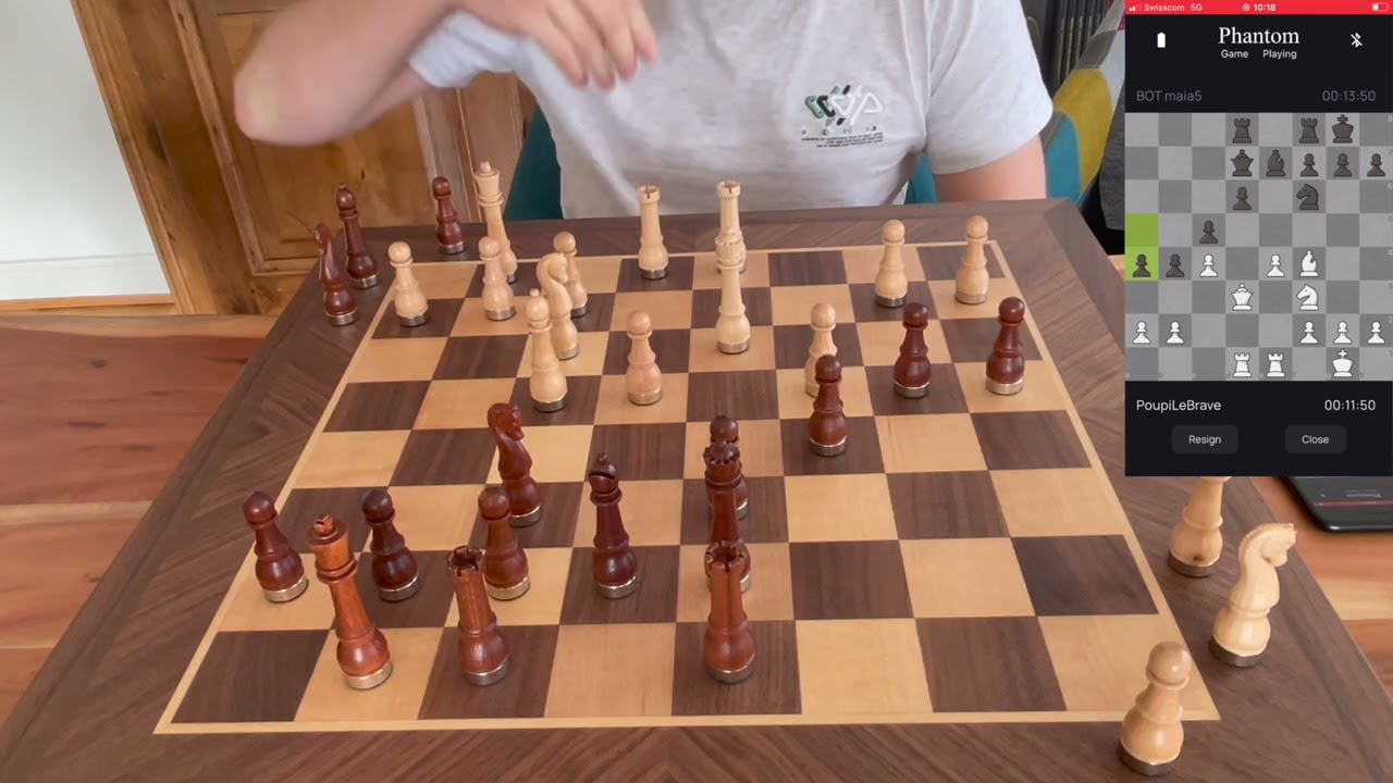 Phantom Chess Board - Full Game