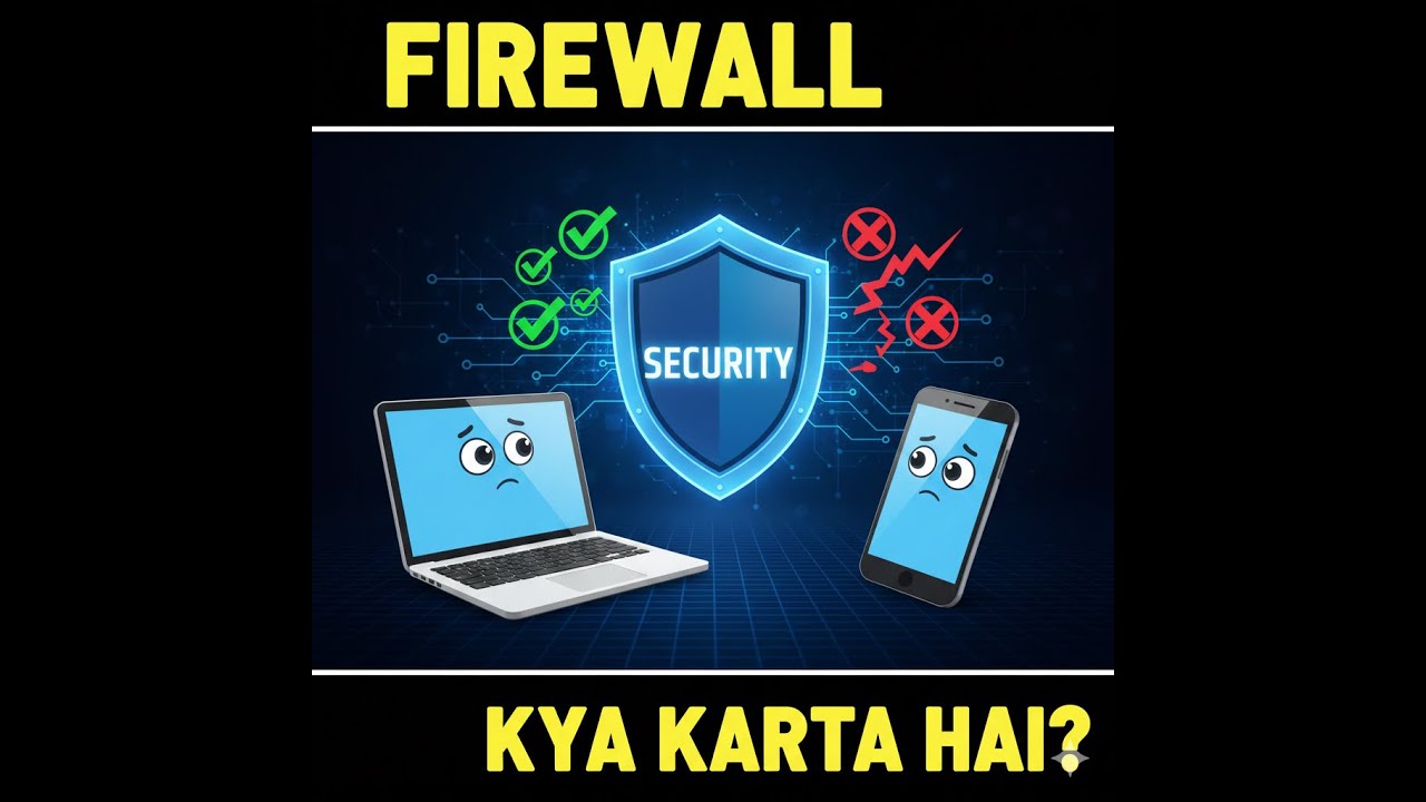 Firewall Kya Karta Hai? 🔐 | Simple Hindi Explanation (Beginner Friendly)