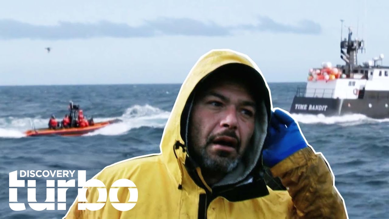 Unexpected Coast Guard Visit Threatens To Bring Fishing Delays On The Time Bandit | Deadliest Catch
